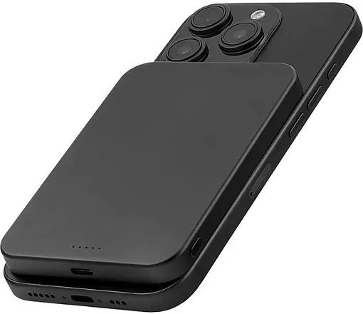 Внешний аккумулятор uBear Slide MagSafe 5000mAh, черный