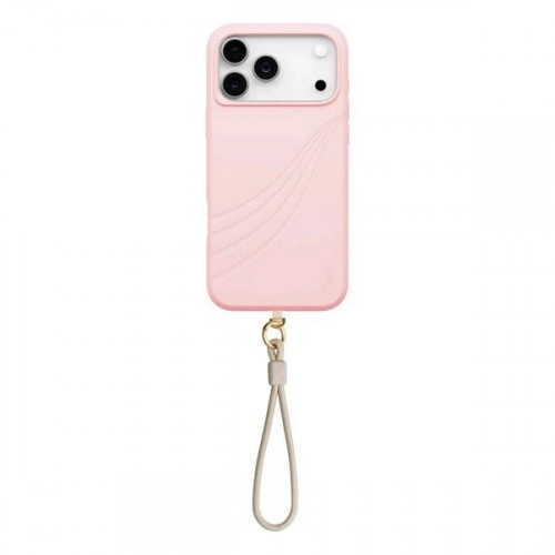 Чехол Uniq для для iPhone 17 Pro Max COEHL Strap series, розовый