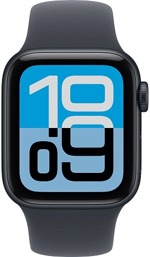 Apple Watch SE 3 40 мм, «тёмная ночь», ремешок цвета «тёмная ночь», размер M/L