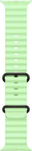 Apple Watch Ultra 3 49 мм, корпус из черного титана, ремешок Ocean неоново-зеленого цвета